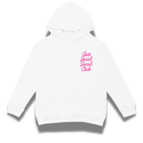 Hoodie Anti Social Social Club Pink