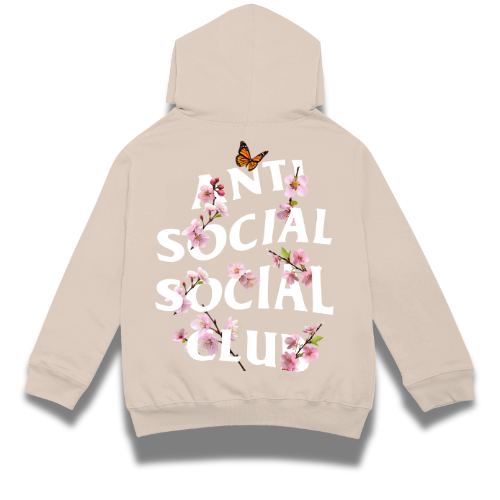 Hoodie Anti Social Social Club Mariposa