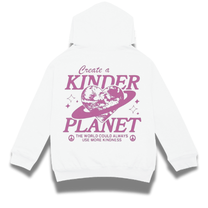 Hoodie Kinder Planet Pink