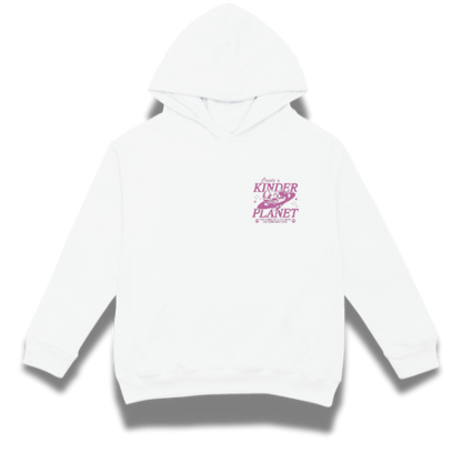 Hoodie Kinder Planet Pink