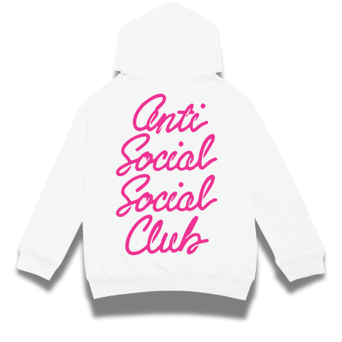 Hoodie Anti Social Social Club Pink