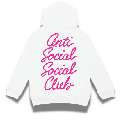 Hoodie Anti Social Social Club Pink