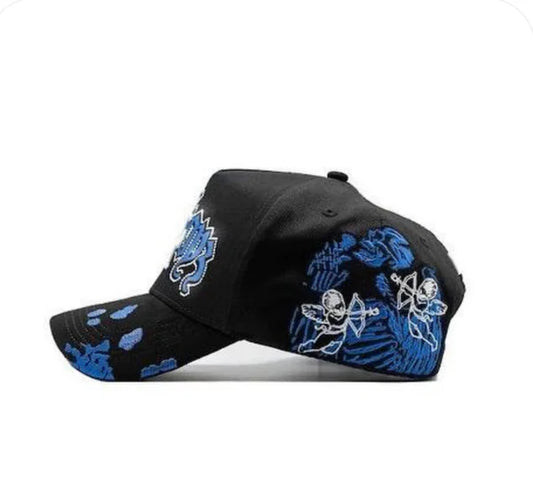 Dandy Hats X Junior H Ángel Azul